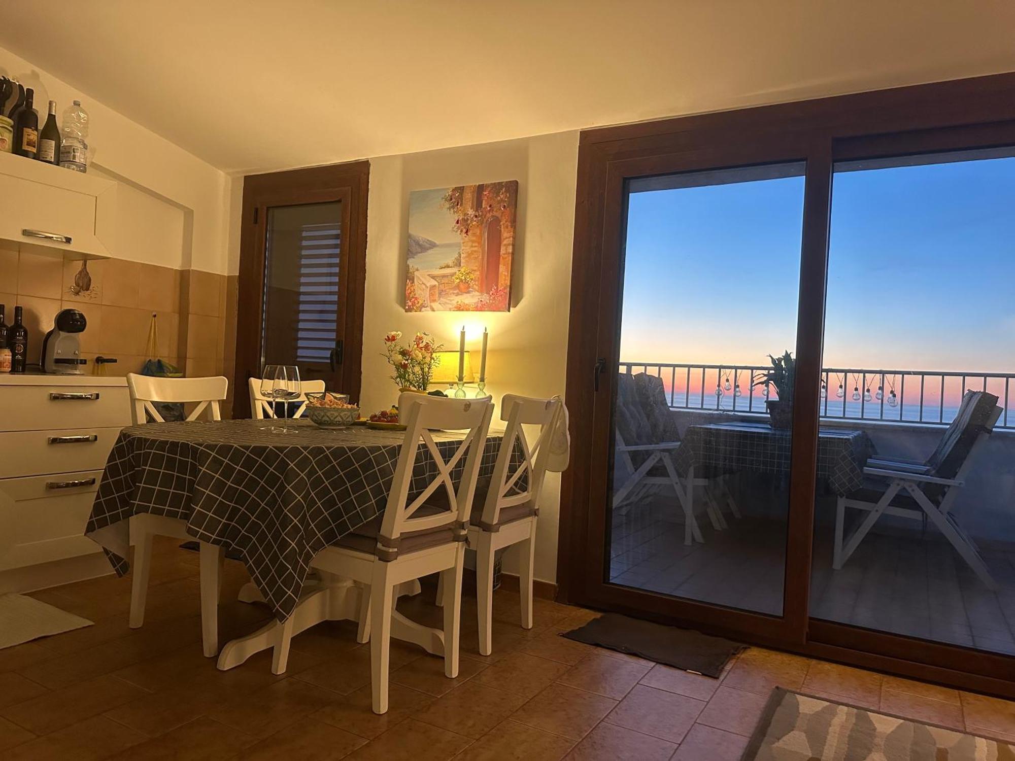 Apartment With Sea View Tropea Exteriör bild