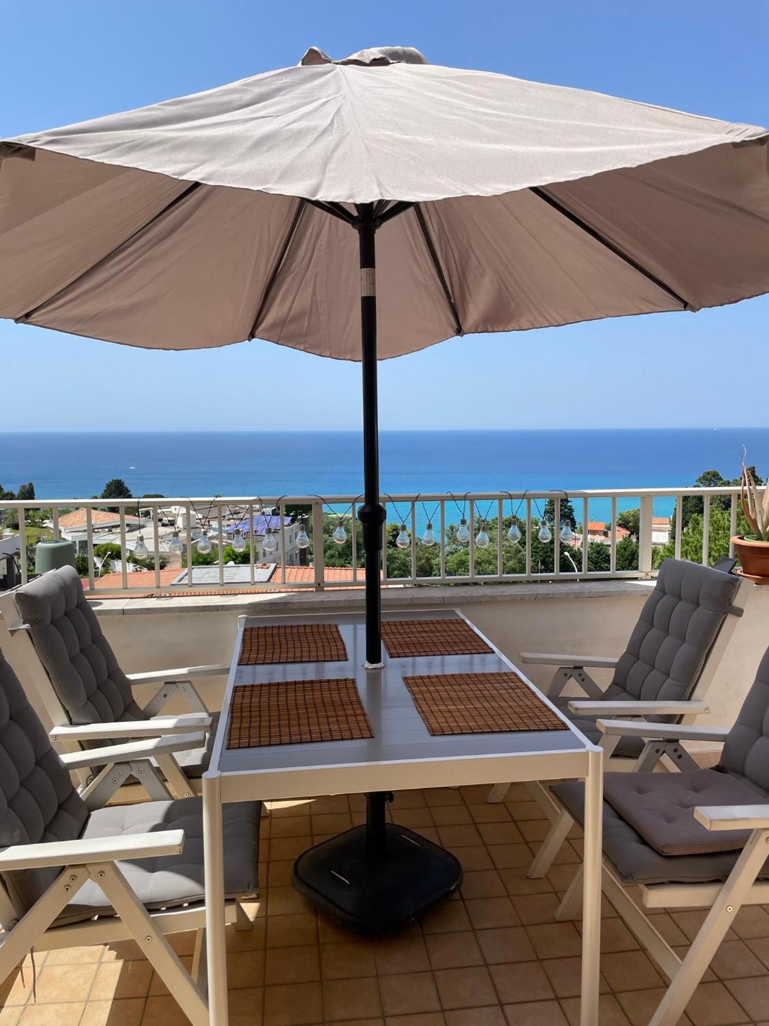 Apartment With Sea View Tropea Exteriör bild